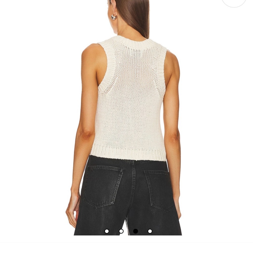 STITCHES & STRIPES REVOLVE
Madison Tank In Chalk - Picture 3 of 7
